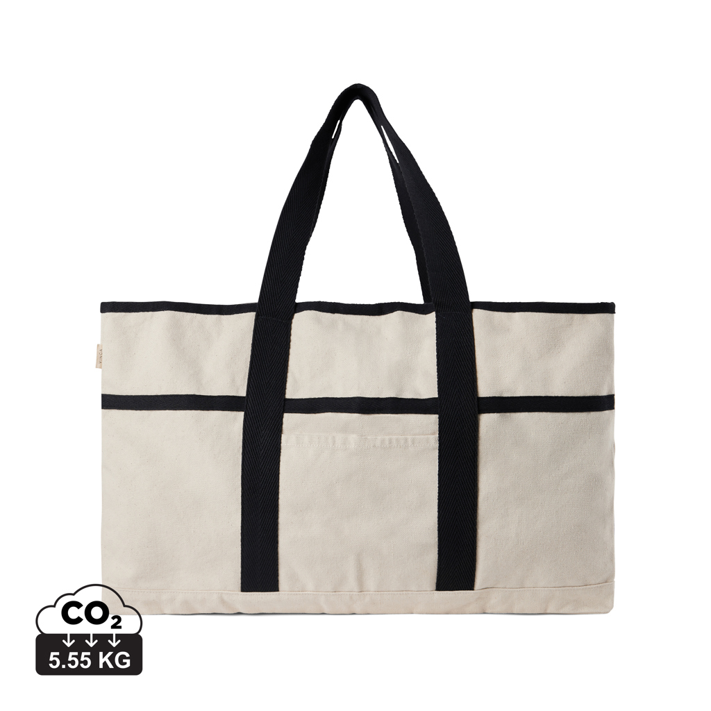 Bolsa de playa de lona reciclada Vinga Volonne AWARE™ - Regalos Premium - Regalo Promocional Personalizado