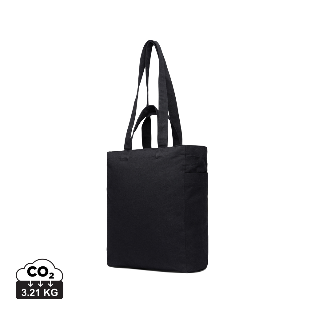 Bolsa de lona con cremallera personalizada VINGA Hilo lona reciclada AWARE - Regalos Premium - Regalo Promocional Personalizado