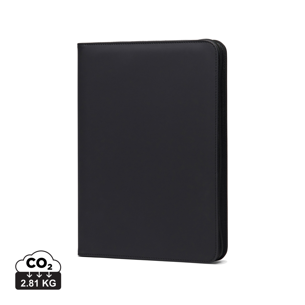 Portafolio A4 personalizado VINGA Baltimore de poliéster reciclado RCS - Regalos Premium - Regalo Promocional Personalizado