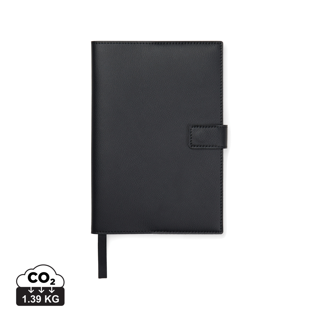 Cuaderno personalizado VINGA Timo de poliéster reciclado RCS - Oficina - Regalo Promocional Personalizado