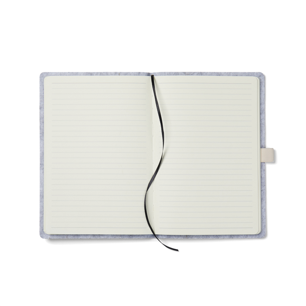 Cuaderno A5 personalizado VINGA Albon de fieltro reciclado GRS - Oficina - Regalo Promocional Personalizado - imagen 4