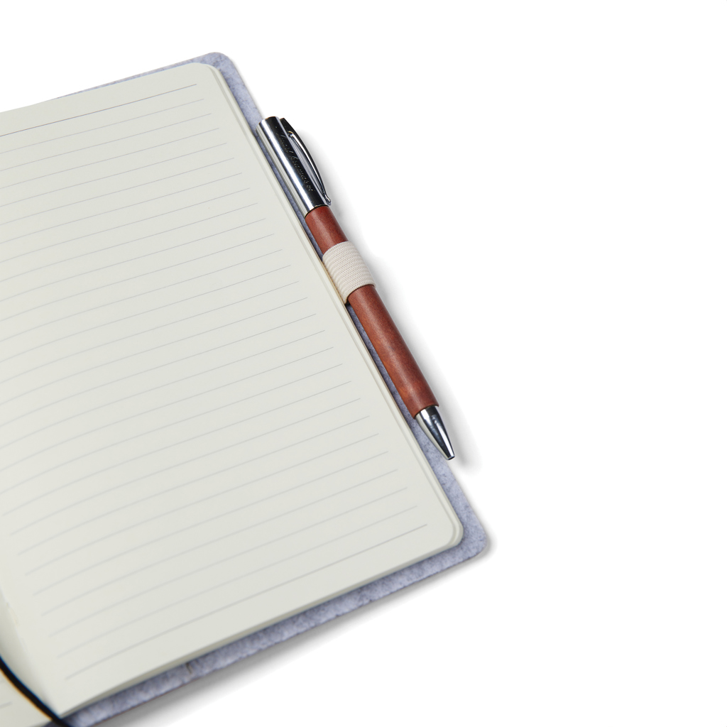 Cuaderno A5 personalizado VINGA Albon de fieltro reciclado GRS - Oficina - Regalo Promocional Personalizado - imagen 5