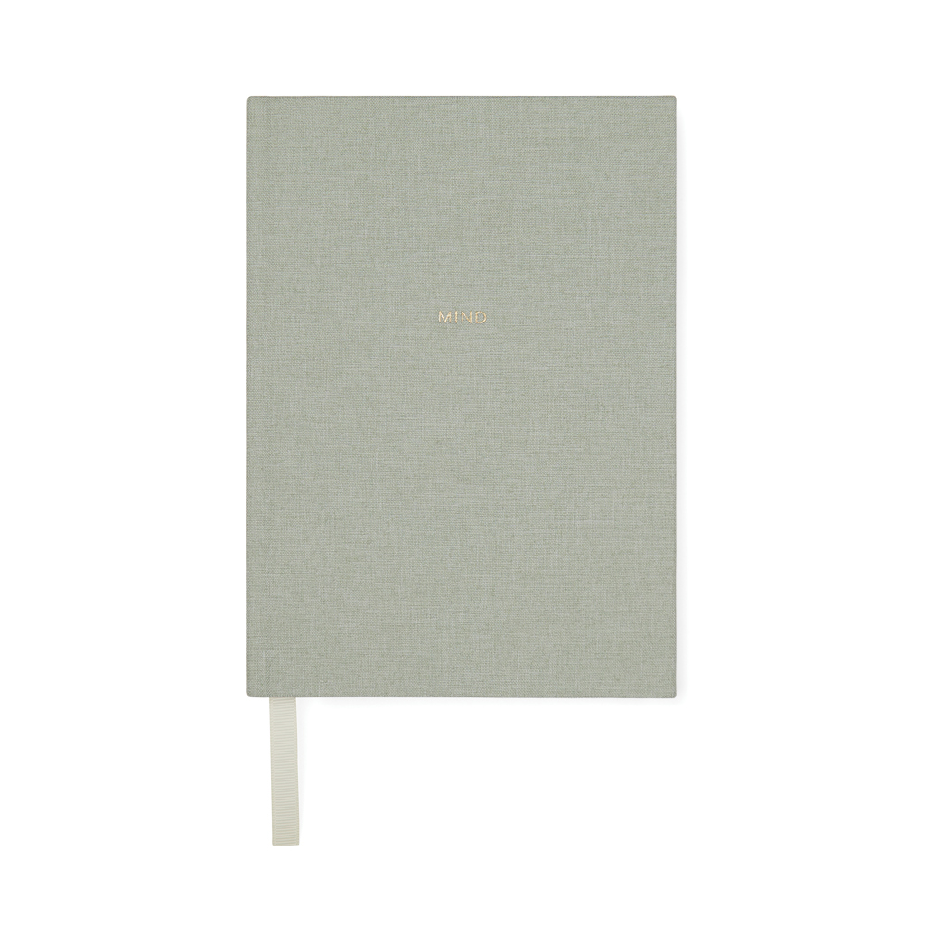 Diario personalizado VINGA Mind de papel reciclado GRS para mindfulness - Oficina - Regalo Promocional Personalizado - vista alternativa