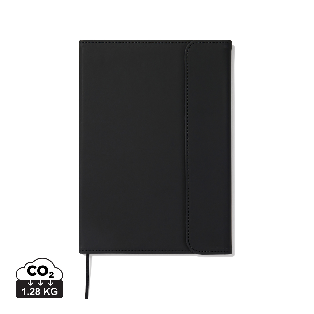 Cuaderno personalizado VINGA Baltimore A5 de PU reciclado GRS - Regalos Premium - Regalo Promocional Personalizado