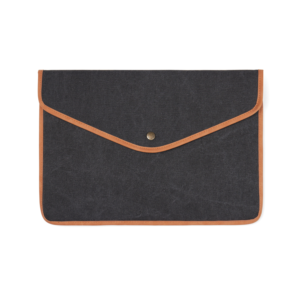 Funda para portátil 14"  personalizada VINGA Bosler de lona reciclada GRS - Regalos Premium - Regalo Promocional Personalizado - vista alternativa