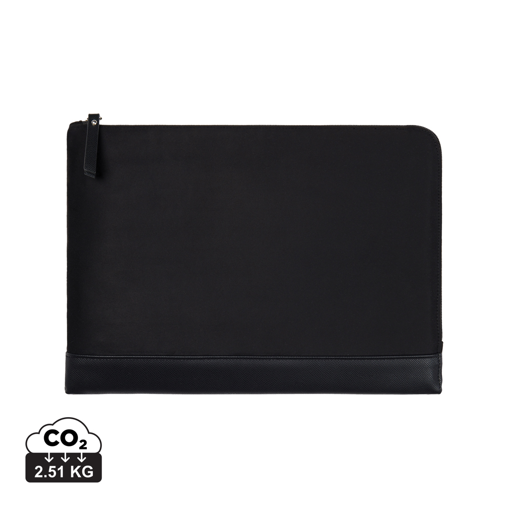 Funda para portátil 16" personalizada VINGA Marlow de poliéster reciclado RCS - Regalos Premium - Regalo Promocional Personalizado
