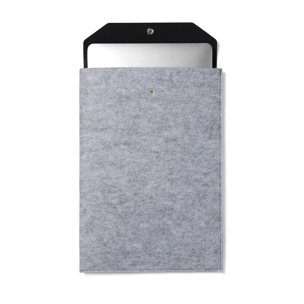 Funda para portátil 15" personalizada VINGA Albo de fieltro reciclado GRS - Regalos Premium - Regalo Promocional Personalizado - imagen 3