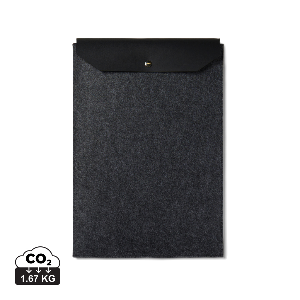 Funda para portátil 17" personalizada VINGA Albo de fieltro reciclado GRS - Regalos Premium - Regalo Promocional Personalizado