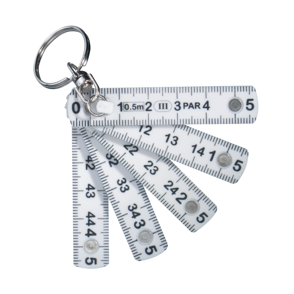 Mini regla plegable personalizada de 50cm con graduación - Reglas y cutter - Regalo Promocional Personalizado - imagen 3
