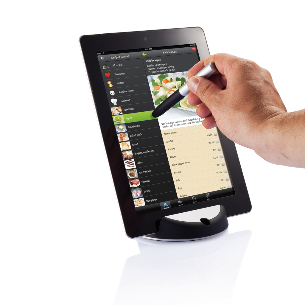 Stand Chef personalizado para tablet con bolígrafo táctil - Hogar - Regalo Promocional Personalizado - imagen 5