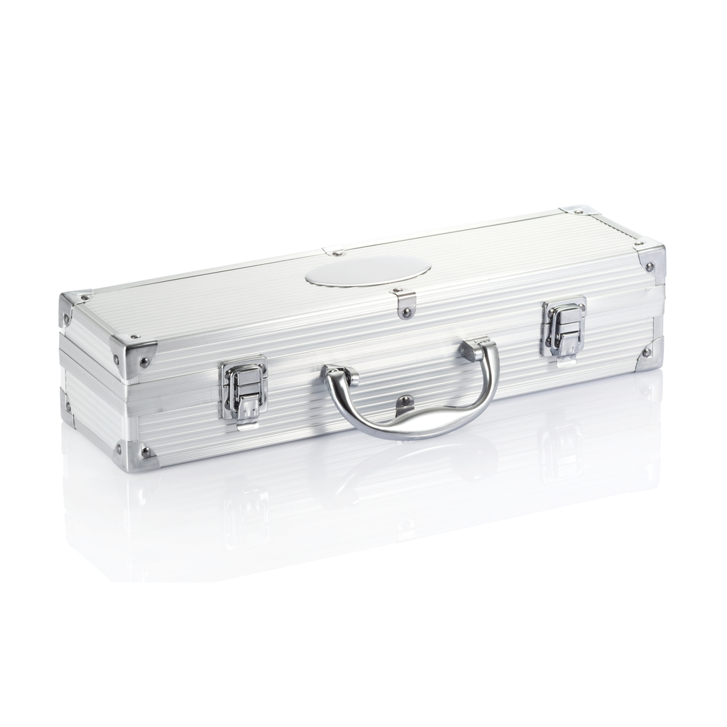 Set Barbacoa personalizado 3 piezas en caja aluminio - Verano - Regalo Promocional Personalizado - imagen 3