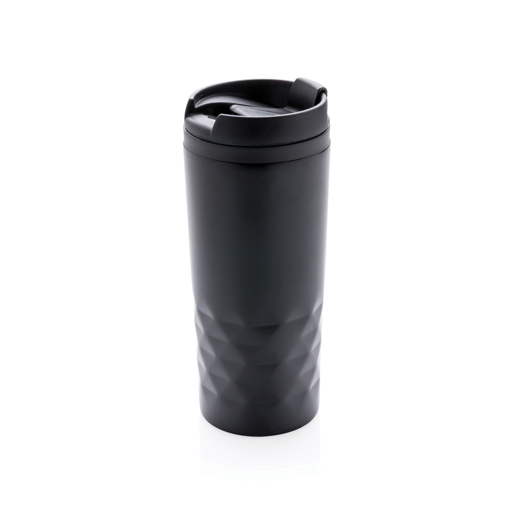 Taza personalizada geométrica moderna de acero inoxidable - Tazas y vasos personalizados - Regalo Promocional Personalizado - vista alternativa