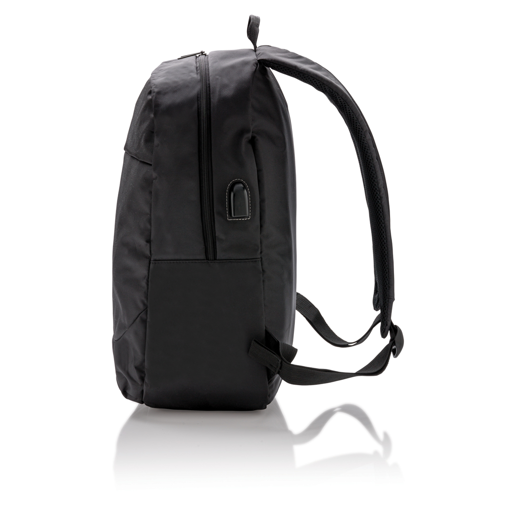 Mochila para portátil personalizada con USB - Mochilas personalizadas - Regalo Promocional Personalizado - imagen 4