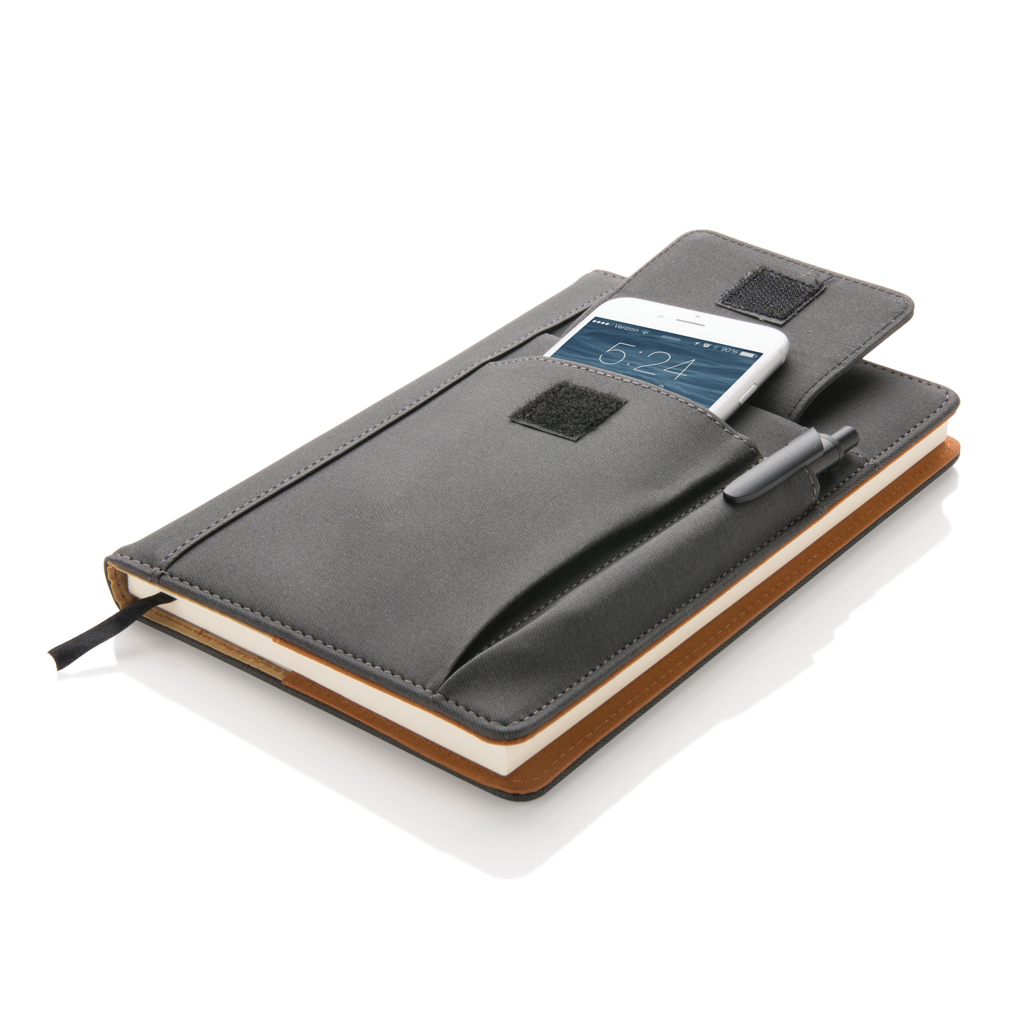 Libreta personalizada con apartado para teléfono PU reutilizable - Oficina - Regalo Promocional Personalizado - imagen 6