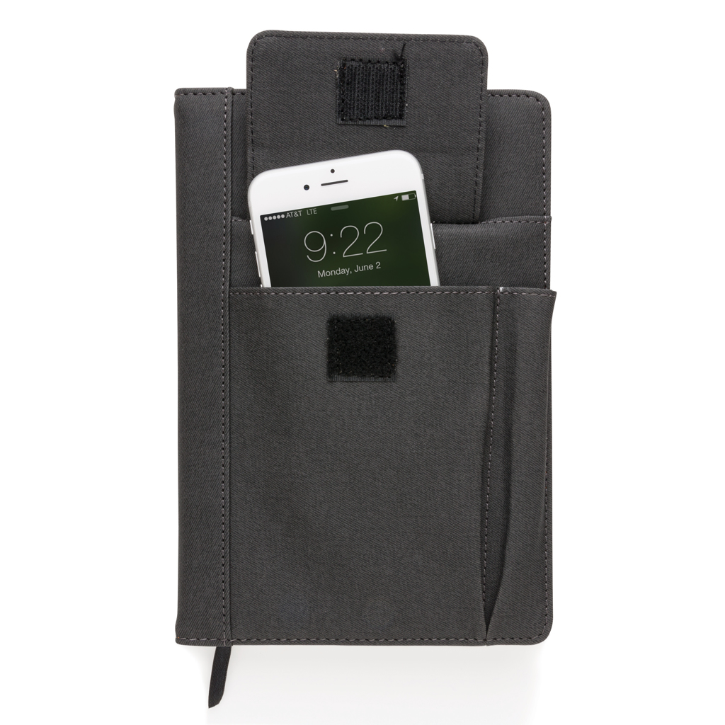 Libreta personalizada con apartado para teléfono PU reutilizable - Oficina - Regalo Promocional Personalizado - imagen 8