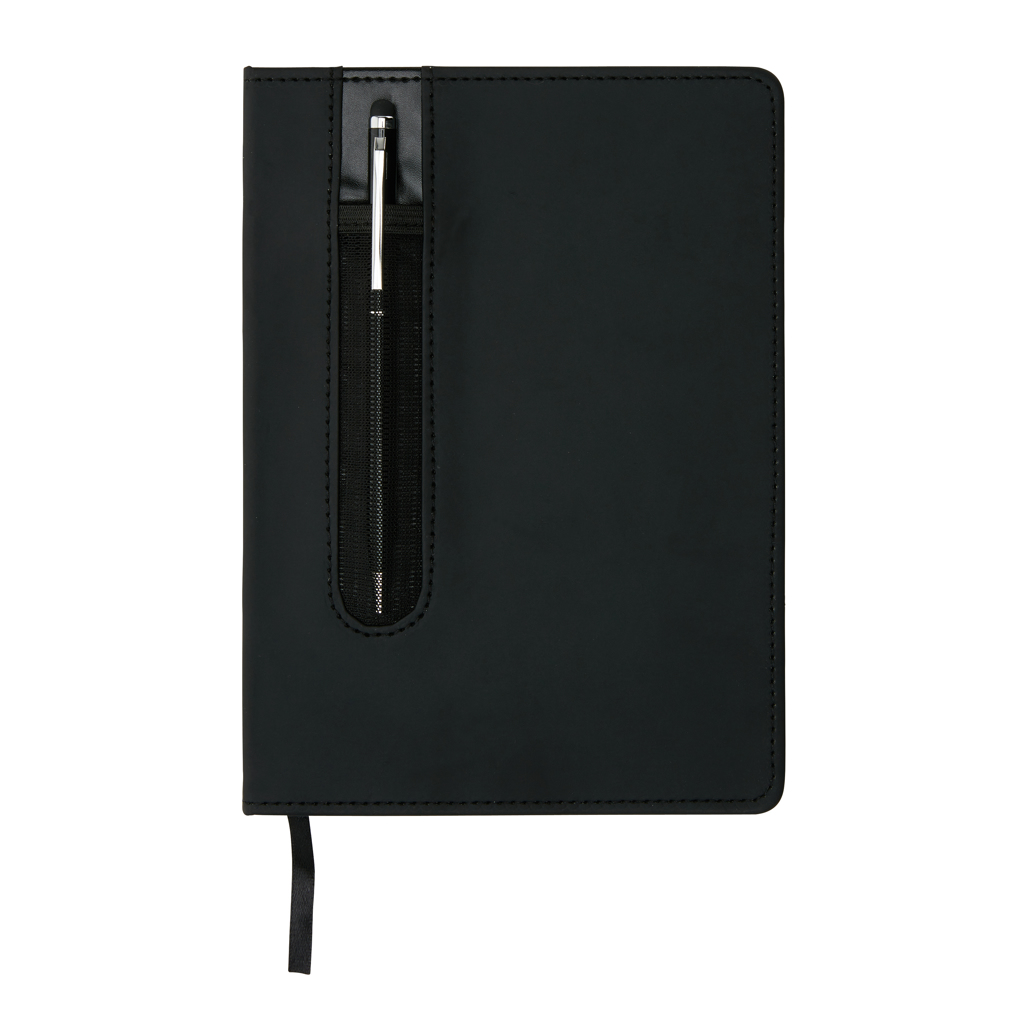 Libreta A5 PU básica con bolígrafo táctil - Oficina - Regalo Promocional Personalizado - imagen 4