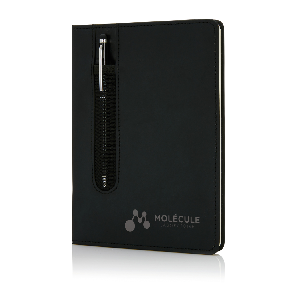 Libreta A5 PU básica con bolígrafo táctil - Oficina - Regalo Promocional Personalizado - imagen 6