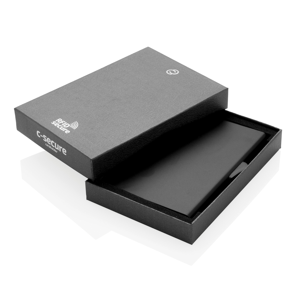 Tarjetero RFID personalizado C-Secure de aluminio sólido - Viaje - Regalo Promocional Personalizado - imagen 5