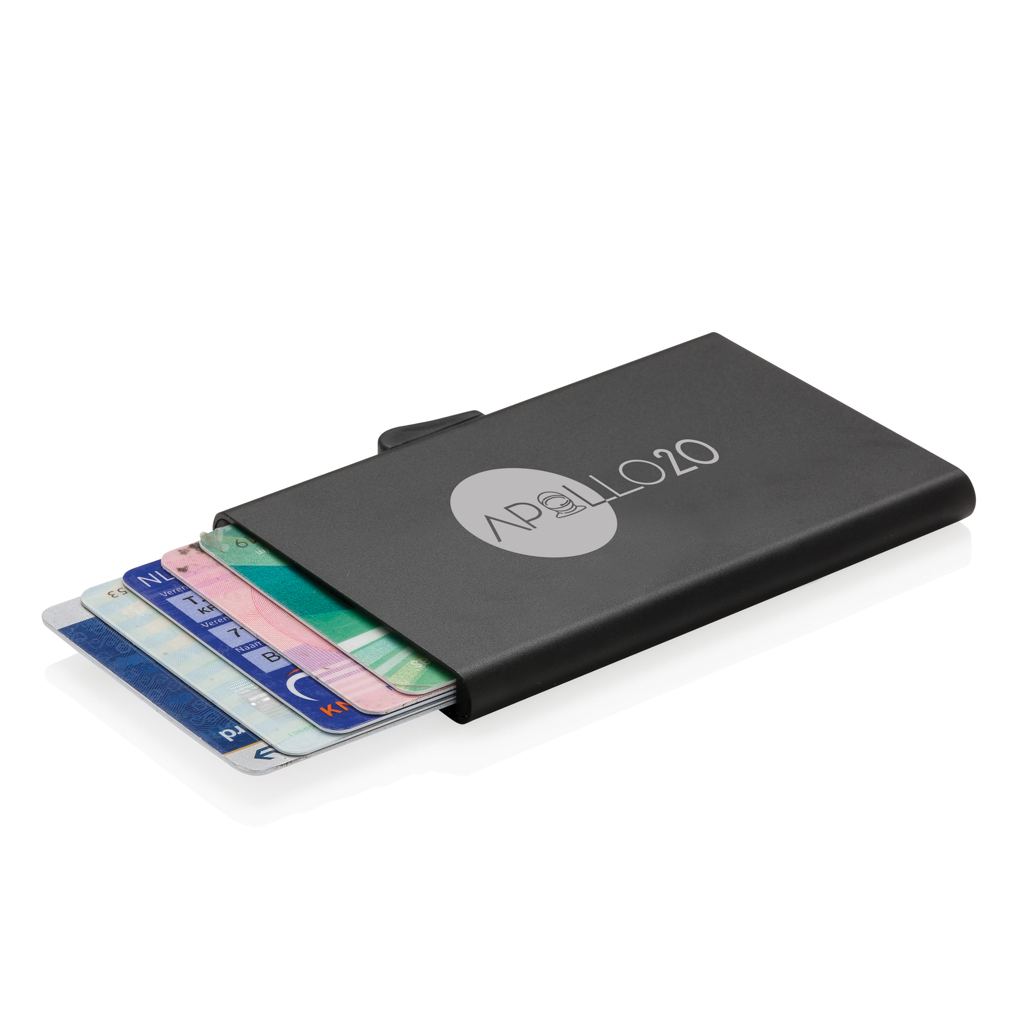 Tarjetero RFID personalizado C-Secure de aluminio sólido - Viaje - Regalo Promocional Personalizado - imagen 7