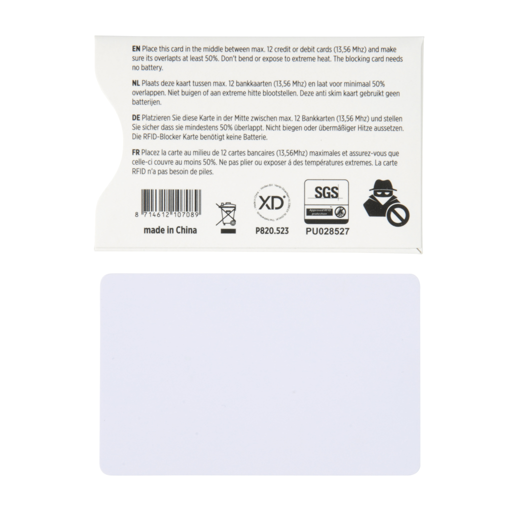 Tarjeta RFID personalizada antirobo con tecnología patentada - Viaje - Regalo Promocional Personalizado - imagen 5