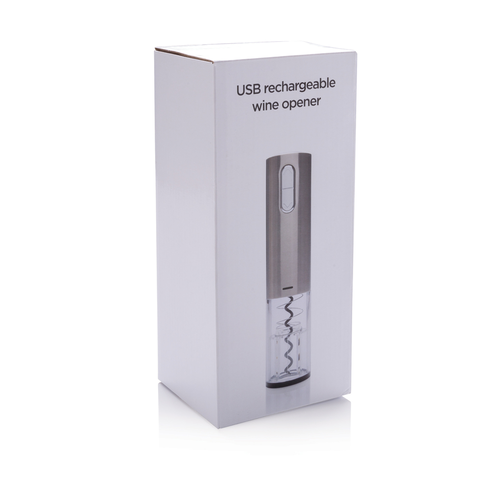 Abridor vino eléctrico personalizado USB recargable con luz - Hogar - Regalo Promocional Personalizado - imagen 8