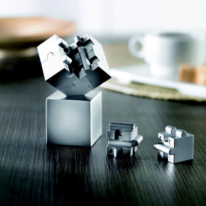 Puzzle 3D Kubzle metálico magnético personalizado - Trofeos - Regalo Promocional Personalizado - imagen 5