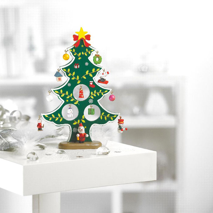 WOODTREE Árbol decorativo de madera - Navidad - Regalo Promocional Personalizado - imagen 5