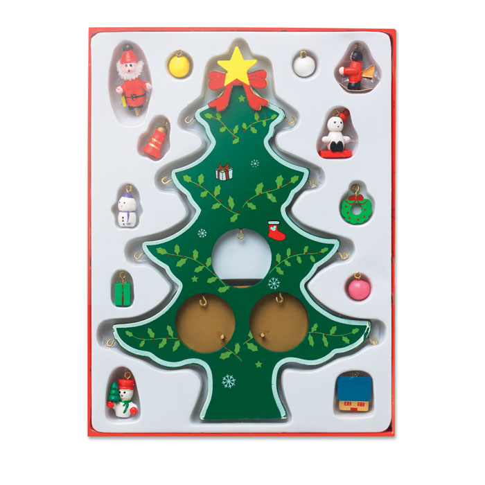 WOODTREE Árbol decorativo de madera - Navidad - Regalo Promocional Personalizado - imagen 3