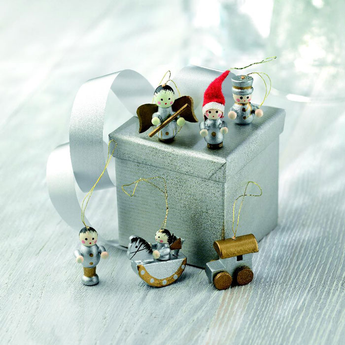 HELSINBORG Set de 6 adornos navideños - Navidad - Regalo Promocional Personalizado - imagen 3