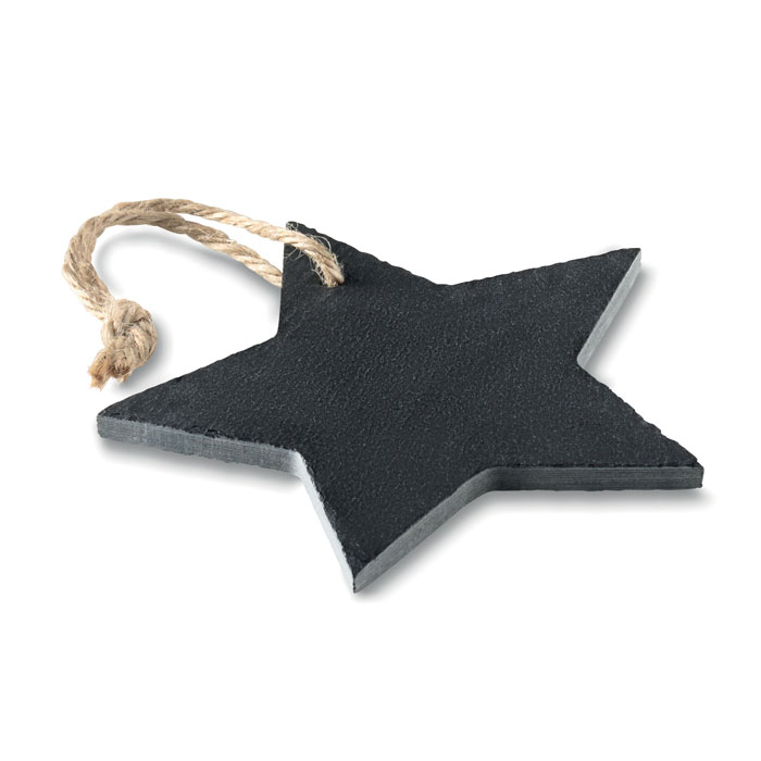 SLATESTAR Colgante en forma de estrella - Navidad - Regalo Promocional Personalizado - vista alternativa