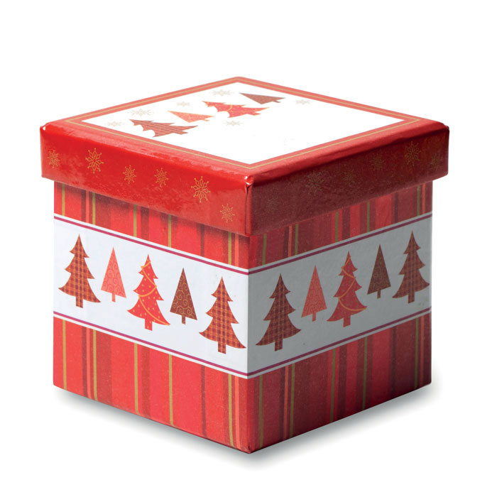 Bola navideña Snowy con caja decorada - Navidad - Regalo Promocional Personalizado - imagen 3