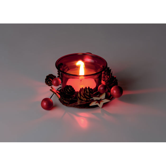 BOUGIE Portavelas navideño - Navidad - Regalo Promocional Personalizado - imagen 3