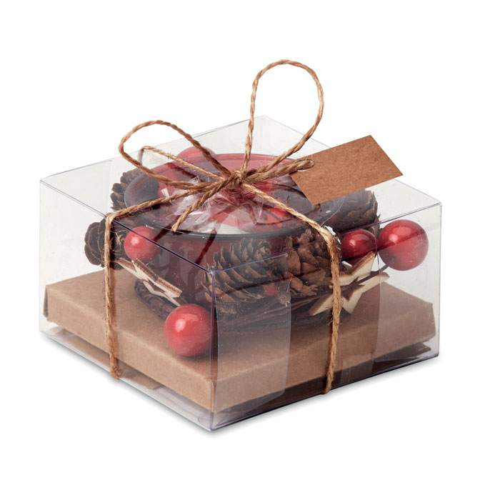 BOUGIE Portavelas navideño