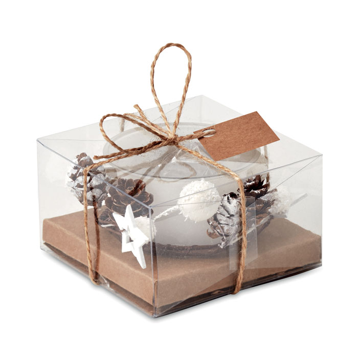 BOUGIE Portavelas navideño - Navidad - Regalo Promocional Personalizado - imagen 5