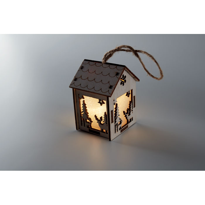 PONIA Adorno en forma de casa - Navidad - Regalo Promocional Personalizado - imagen 6