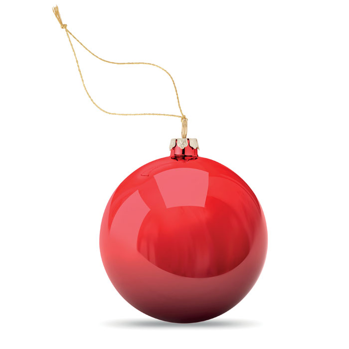 Bola navideña Happy Ball con placa para sublimación - Navidad - Regalo Promocional Personalizado - vista alternativa