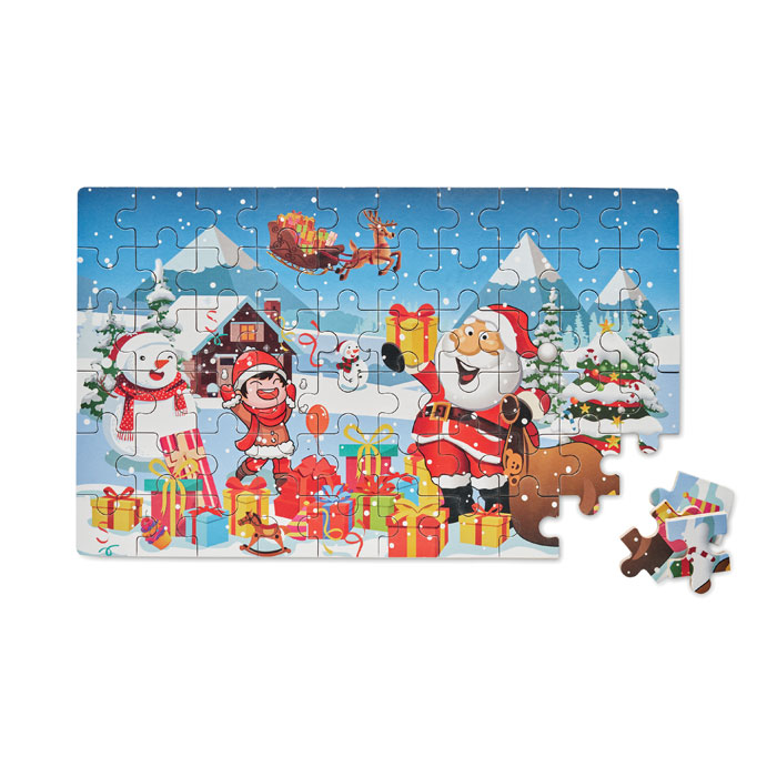 Puzzle Pazuru navideño 60 piezas - Navidad - Regalo Promocional Personalizado - vista alternativa