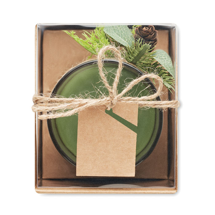 Porta velas Forest de Navidad - Velas personalizadas - Regalo Promocional Personalizado - imagen 3