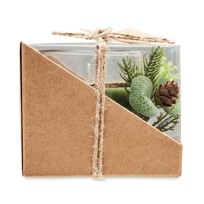Porta velas Forest de Navidad - Velas personalizadas - Regalo Promocional Personalizado - imagen 4