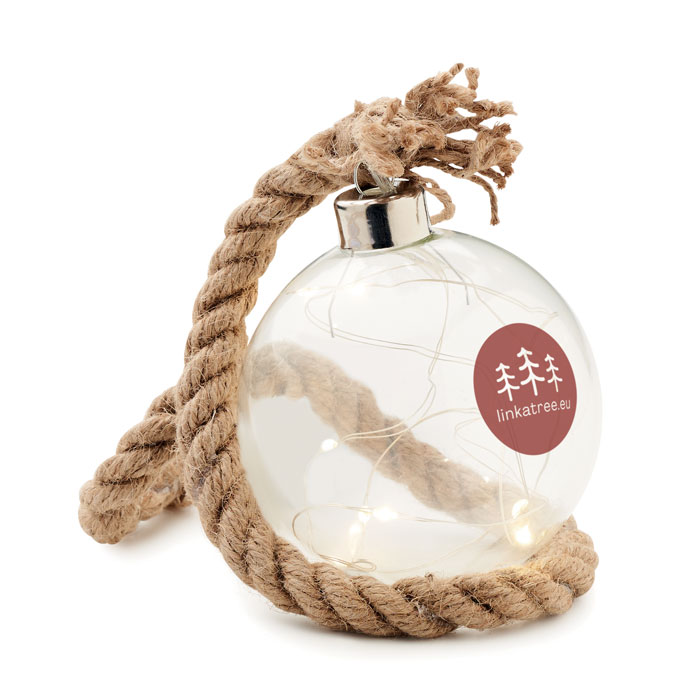 BAUBLI Luz de LED de cristal - Navidad - Regalo Promocional Personalizado - imagen 3