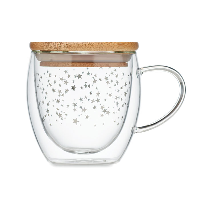 SION Taza borosilicato doble pared - Otros accesorios bodega - Regalo Promocional Personalizado - vista alternativa