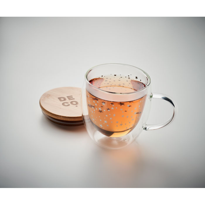 SION Taza borosilicato doble pared - Otros accesorios bodega - Regalo Promocional Personalizado - imagen 6