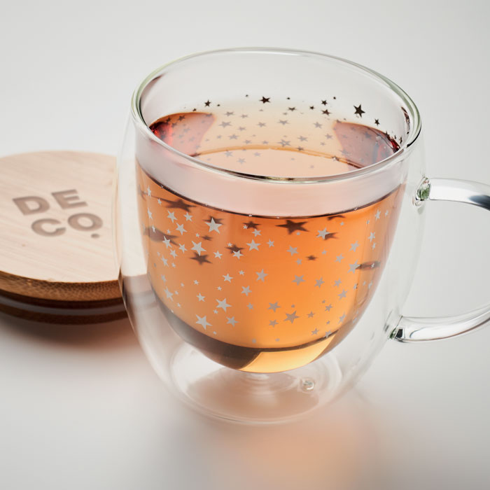SION Taza borosilicato doble pared - Otros accesorios bodega - Regalo Promocional Personalizado - imagen 5