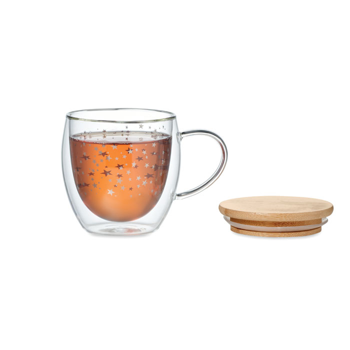 SION Taza borosilicato doble pared - Otros accesorios bodega - Regalo Promocional Personalizado - imagen 3