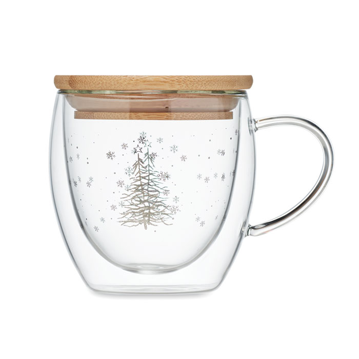 SIAN Taza borosilicato doble pared - Otros accesorios bodega - Regalo Promocional Personalizado - vista alternativa
