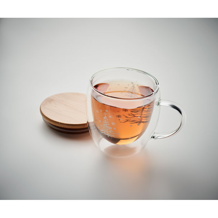 SIAN Taza borosilicato doble pared - Otros accesorios bodega - Regalo Promocional Personalizado - imagen 7