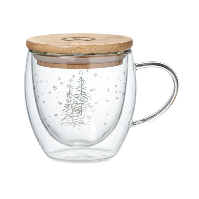 SIAN Taza borosilicato doble pared - Otros accesorios bodega - Regalo Promocional Personalizado - imagen 6