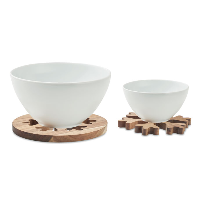 SCAGLIA Salvamanteles madera de acacia - Otros accesorios cocina - Regalo Promocional Personalizado - imagen 3