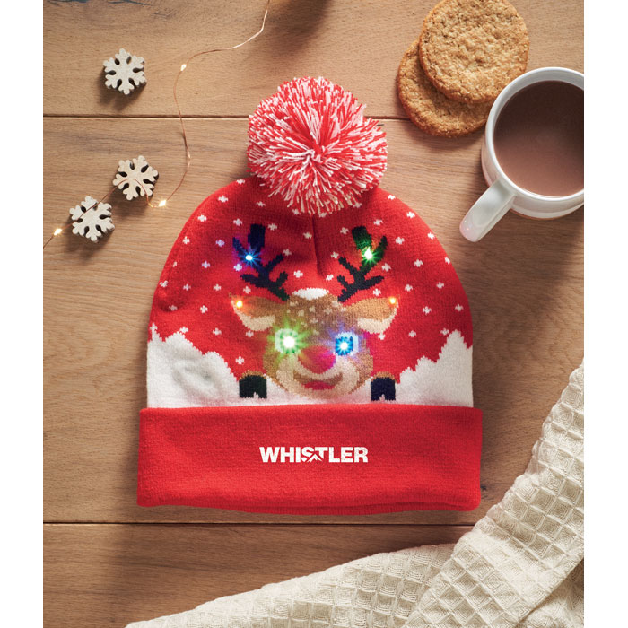 SHIMAS LIGHT Gorro de punto navideño LED - Navidad - Regalo Promocional Personalizado - imagen 8
