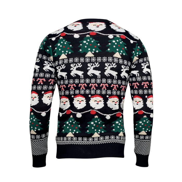 SHAMIS LARGE Jersey Navidad luz LED L/XL - Sudaderas personalizadas - Regalo Promocional Personalizado - vista alternativa